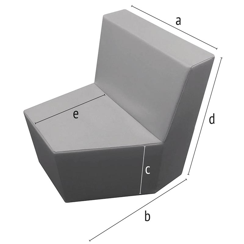 Der flexible Lounge-Sessel mit Rückenlehne von Einrichtwerk